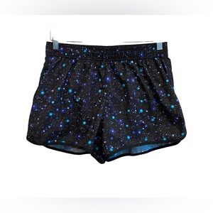 Victoria's Secret VSX Sport Black Run Universe Cosmic Shorts